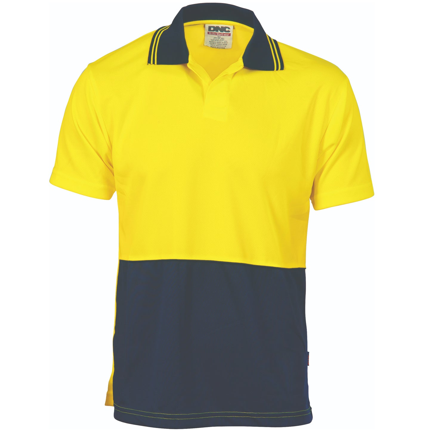 HiVis Two Tone Food Industry Polo - Short Sleeve