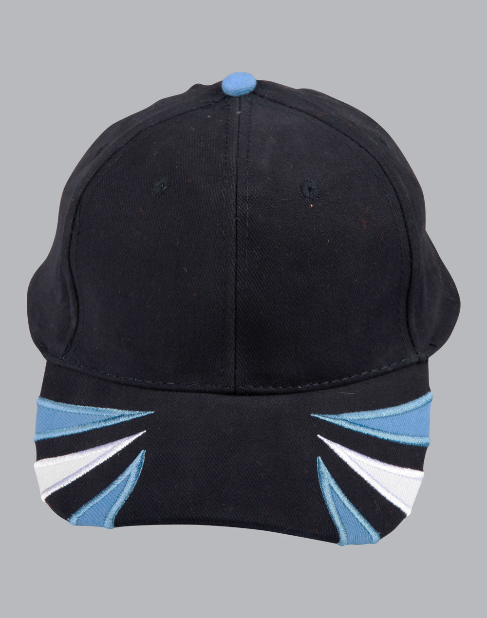 Spider cap H/B/C tri-color - Navy/White/Skyblue