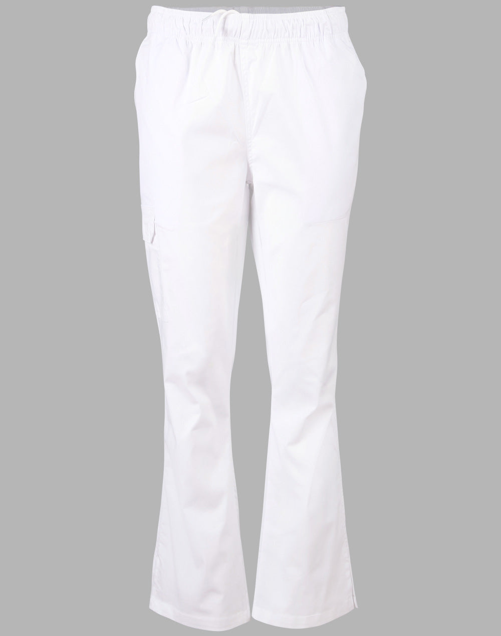 Ladies' Functional Chef Pants - White