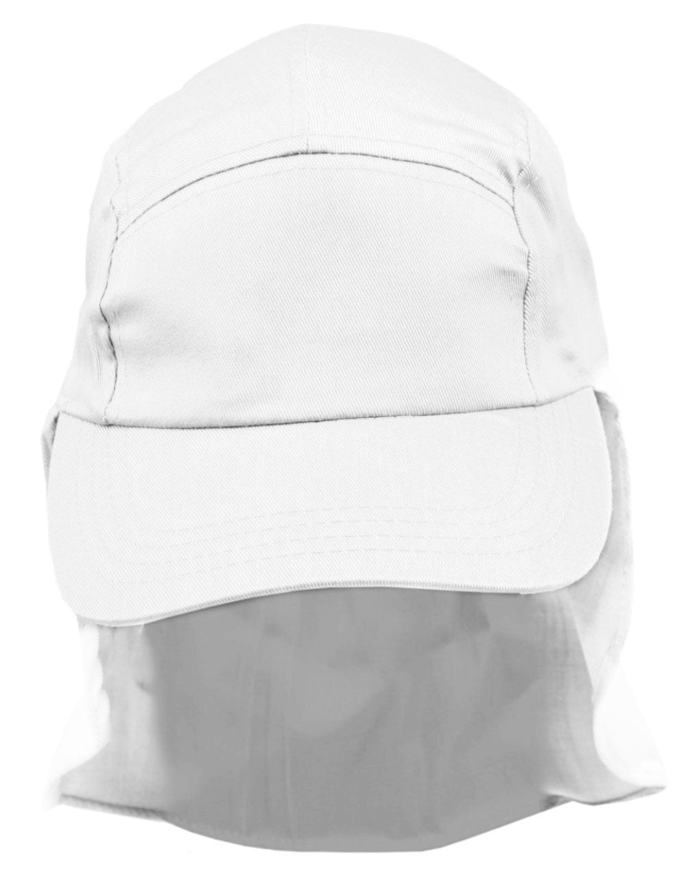 Poly cotton legionnaire hat - White