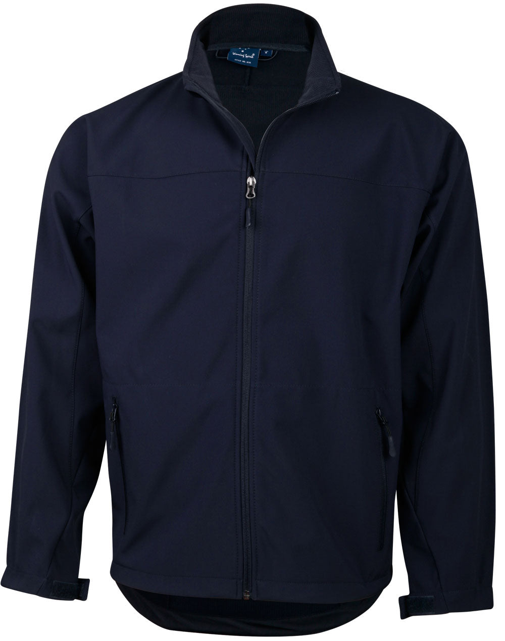Men's Softshell Contrast Jacket - Navy/Navy