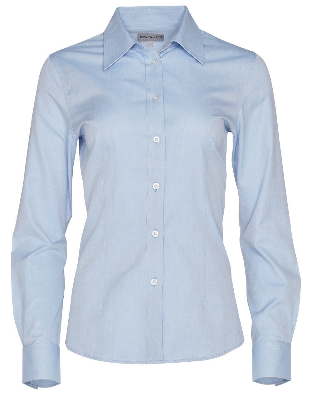 Women's Pinpoint Oxford L/S Shirt - Blue