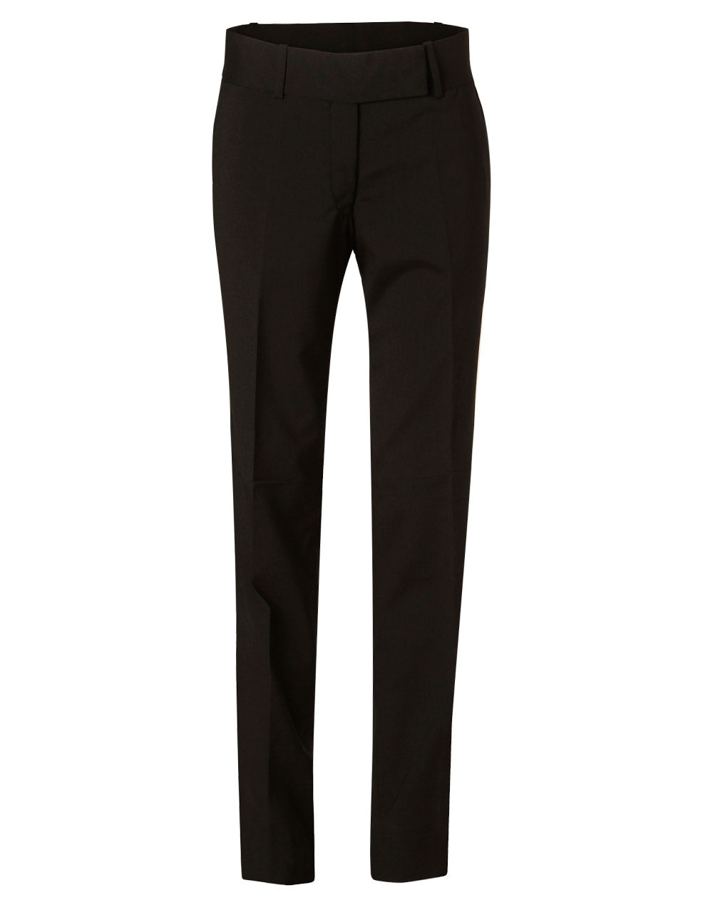 Women's Low Rise Pants in Wool Stretch - Navy