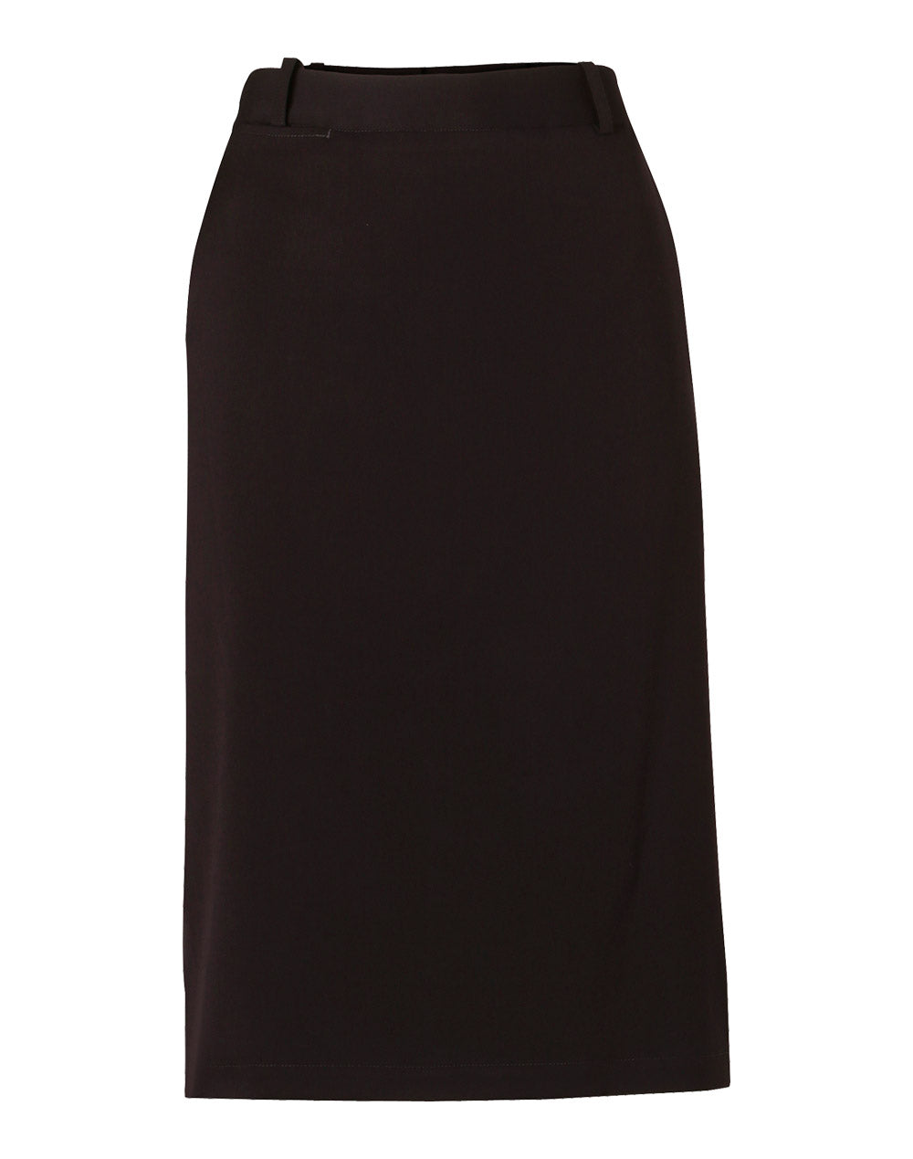 Women's Flexi Waist A-line Utility Lined Skirt in Poly/Viscose Stretch Twill - Navy