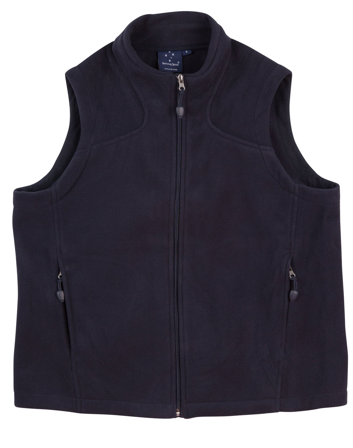Kids' bonded polar fleece vest - Navy