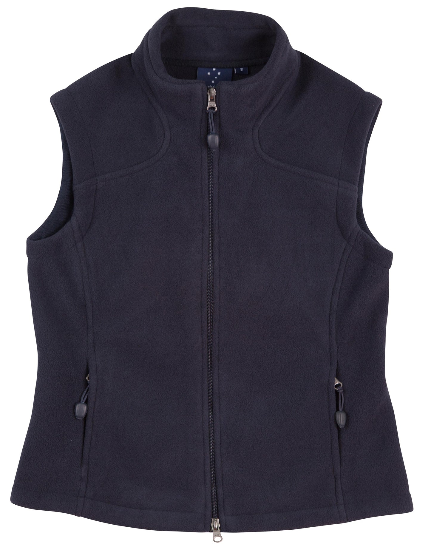 Ladies' bonded polar fleece vest - Navy