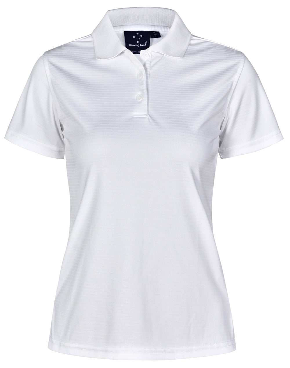 Ladies' Cooldry Textured Polo - White