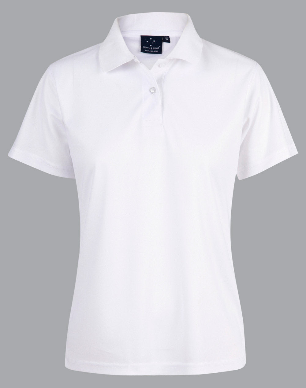 Ladies' Cooldry Pique Soild Colour S/S Polo - White