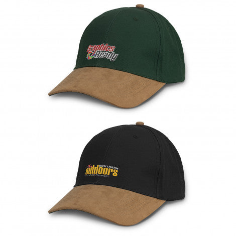 Outback Suede Peak Cap