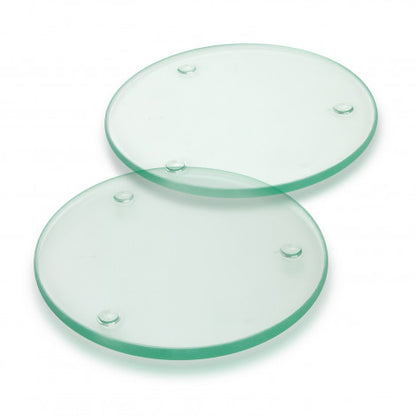 Venice Glass Coaster - Set of 2 - Round