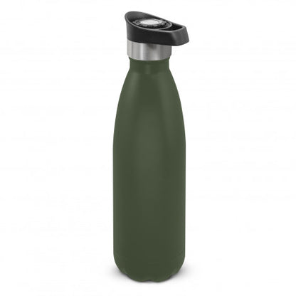 Mirage Powder Coated Vacuum Bottle - Push Button Lid