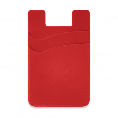 Dual Silicone Phone Wallet - Full Colour