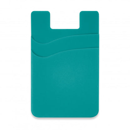 Dual Silicone Phone Wallet - Full Colour