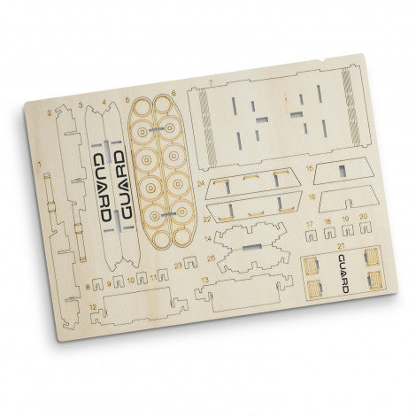 BRANDCRAFT Tank Wooden Model