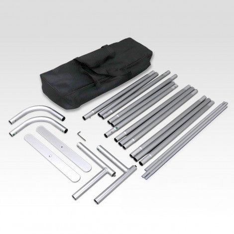 Straight Stretch Media Wall Medium