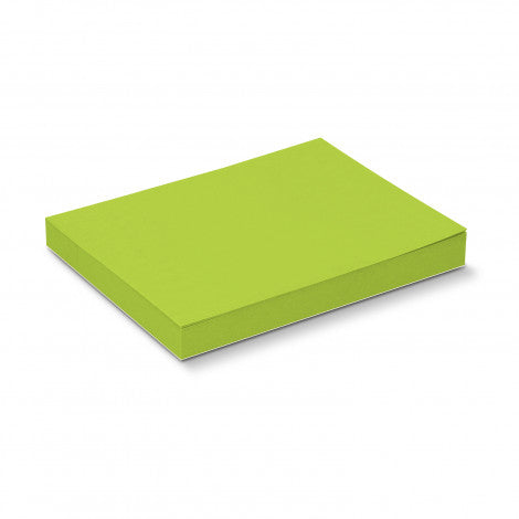 Coloured Sticky Pad 100 x 75mm - 100 Sheets