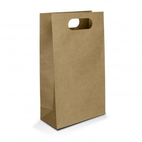 Die Cut Paper Wine Bag