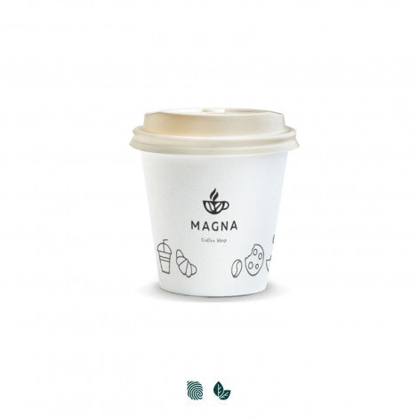 Compostable Paper Coffee Cup - 180ml