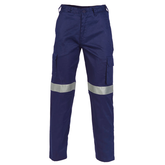 Lightweight  Cotton Cargo Pants with 3M R/Tape