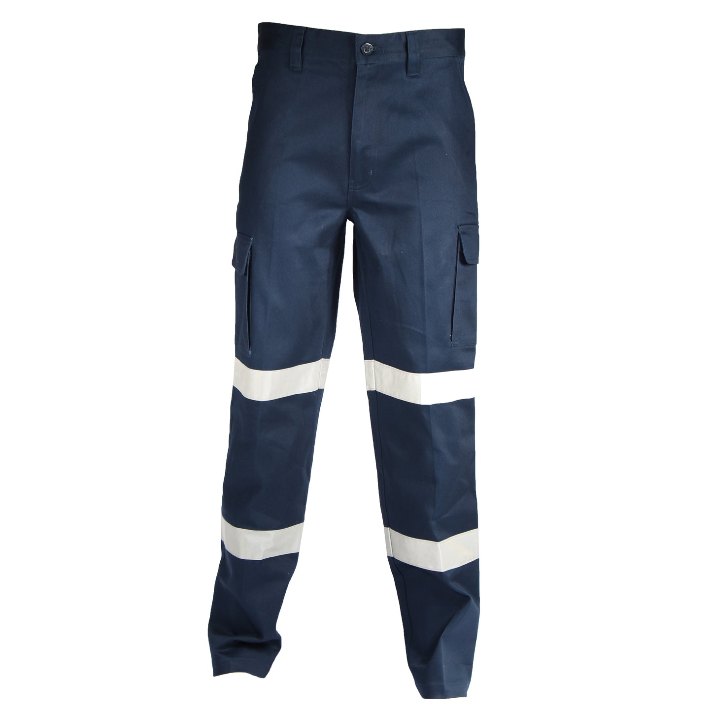 DOUBLE HOOPS TAPED CARGO PANTS.