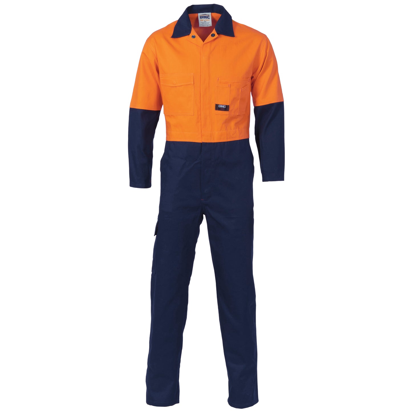 HiVis Cool-Breeze 2-Tone LightWeight Cotton Coverall