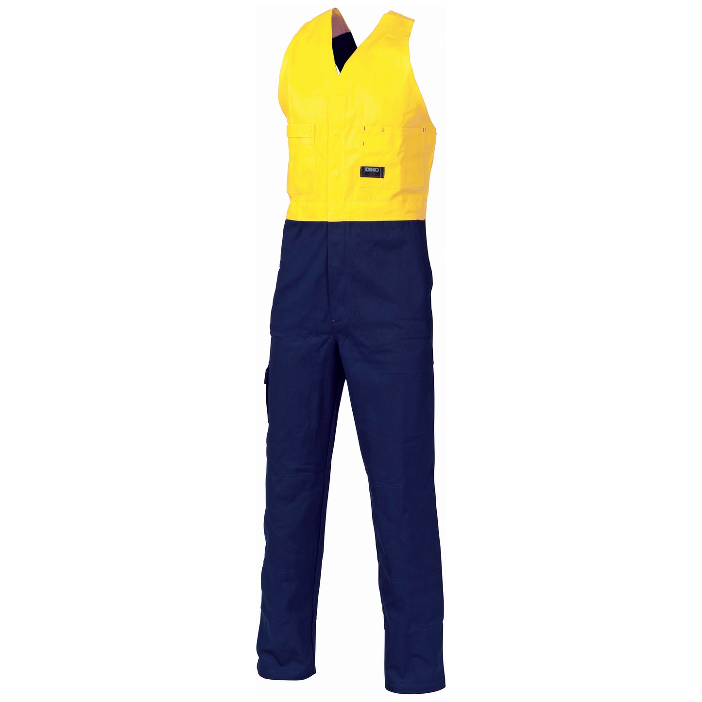 HiVis Two Tone Cotton Action Back Overall