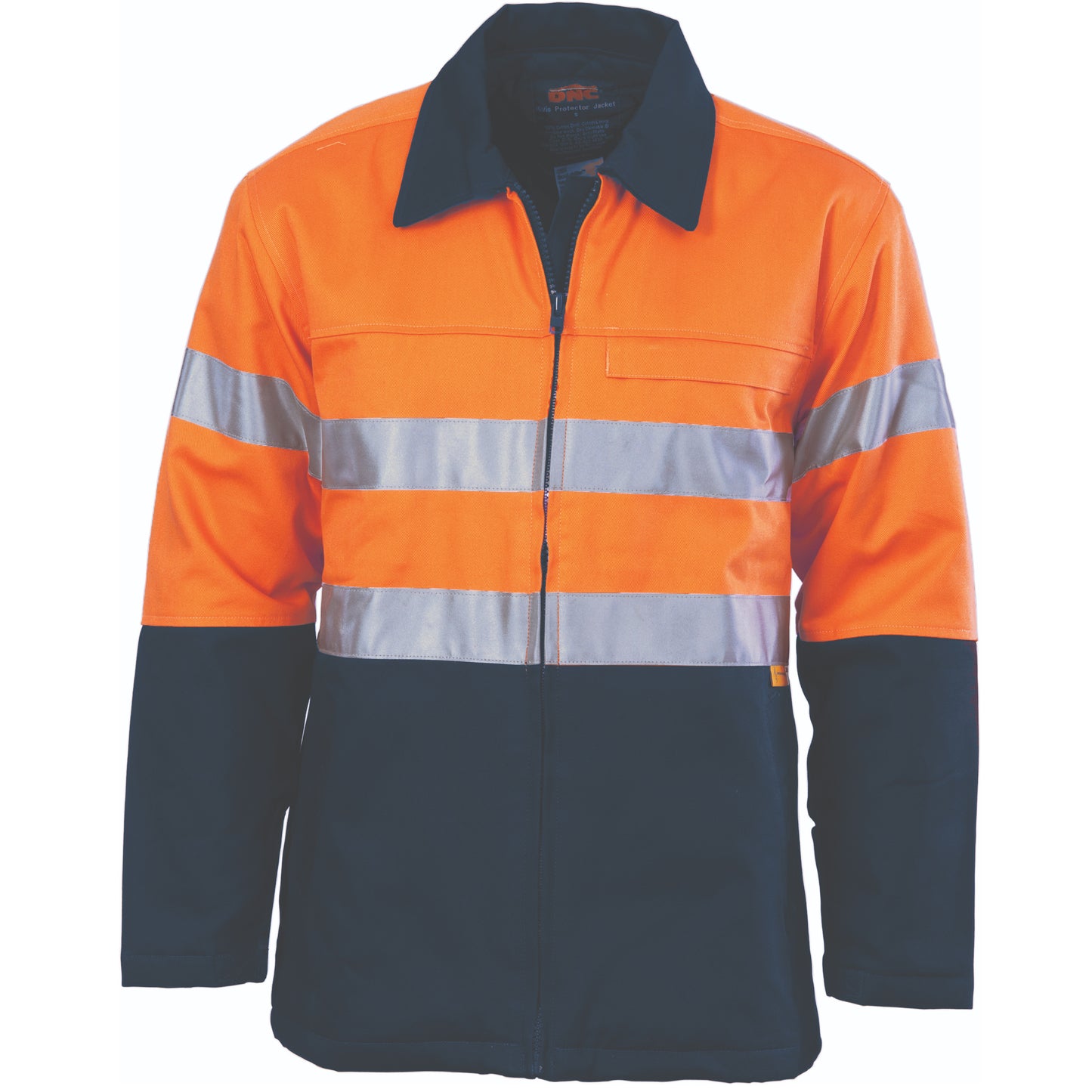 HiVis Two Tone Protect or Drill Jacket with 3M R/ Tape