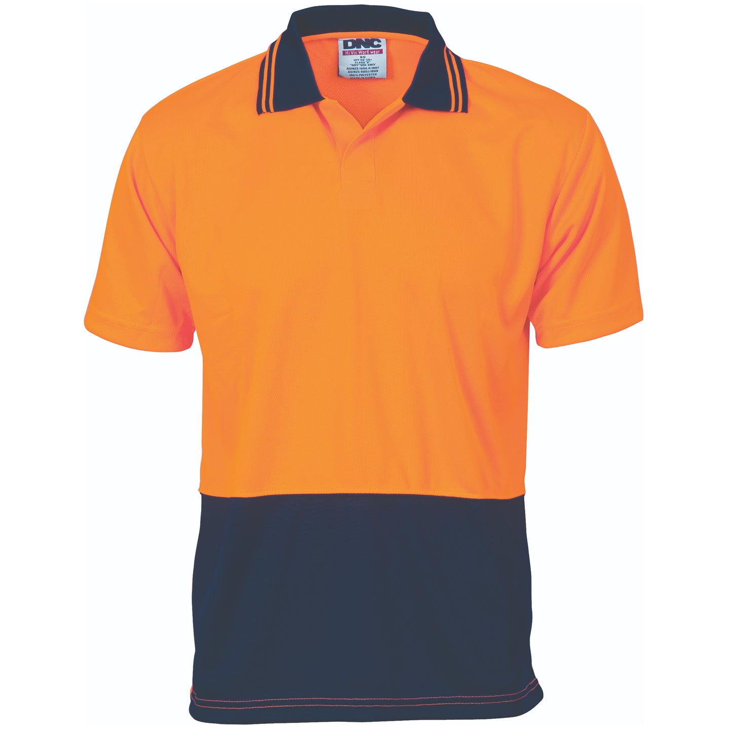 HiVis Two Tone Food Industry Polo - Short Sleeve