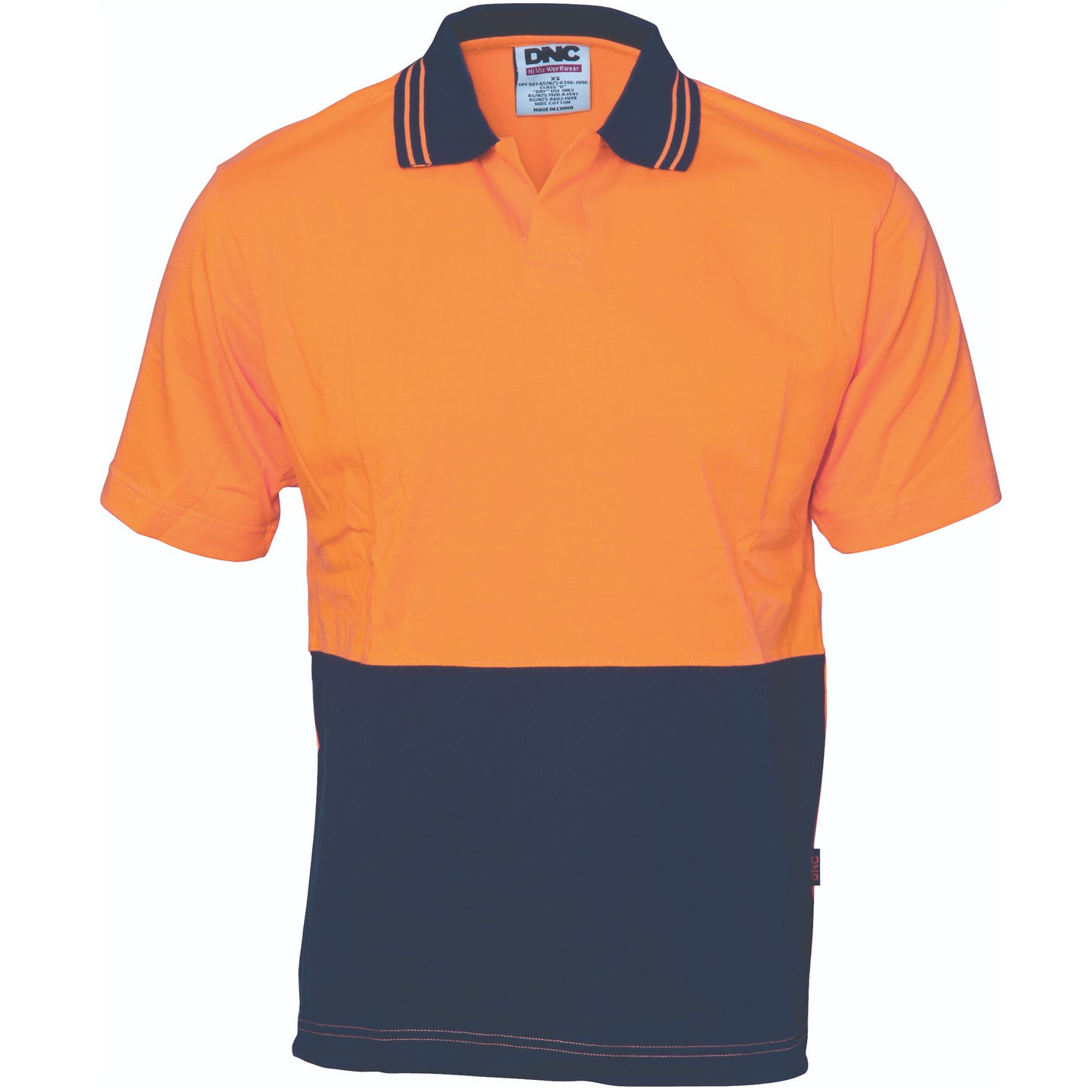 Hivis Cool Breeze Cotton Jersey Food Industry Polo - Short Sleeve