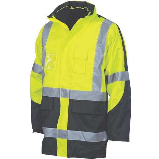 HiVis Cross Back 2 Tone D/N “6 in 1” Contrast Jacket
(Outer Jacket and Inner Vest can be sold separ