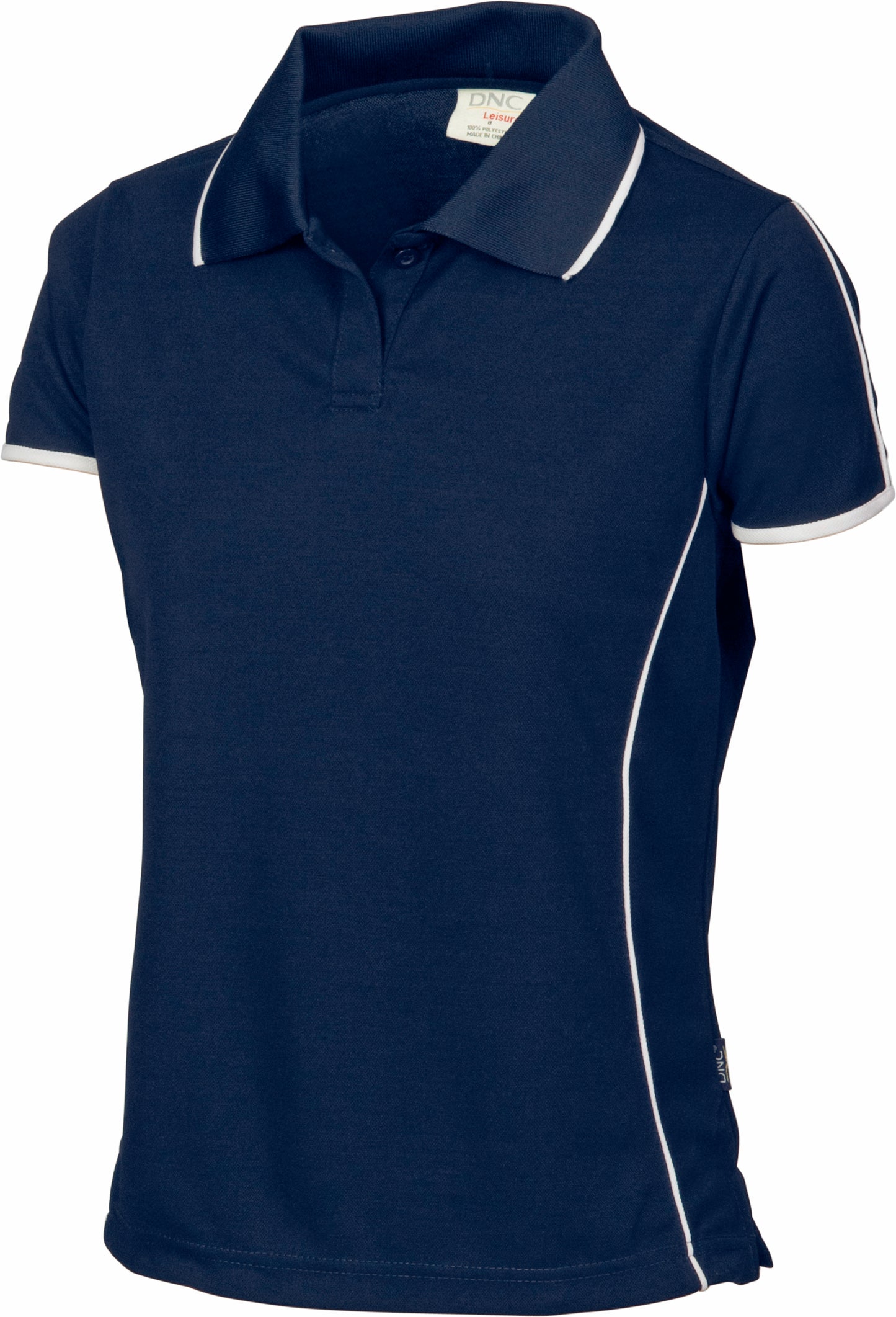 Ladies Cool-Breathe Piping Polo