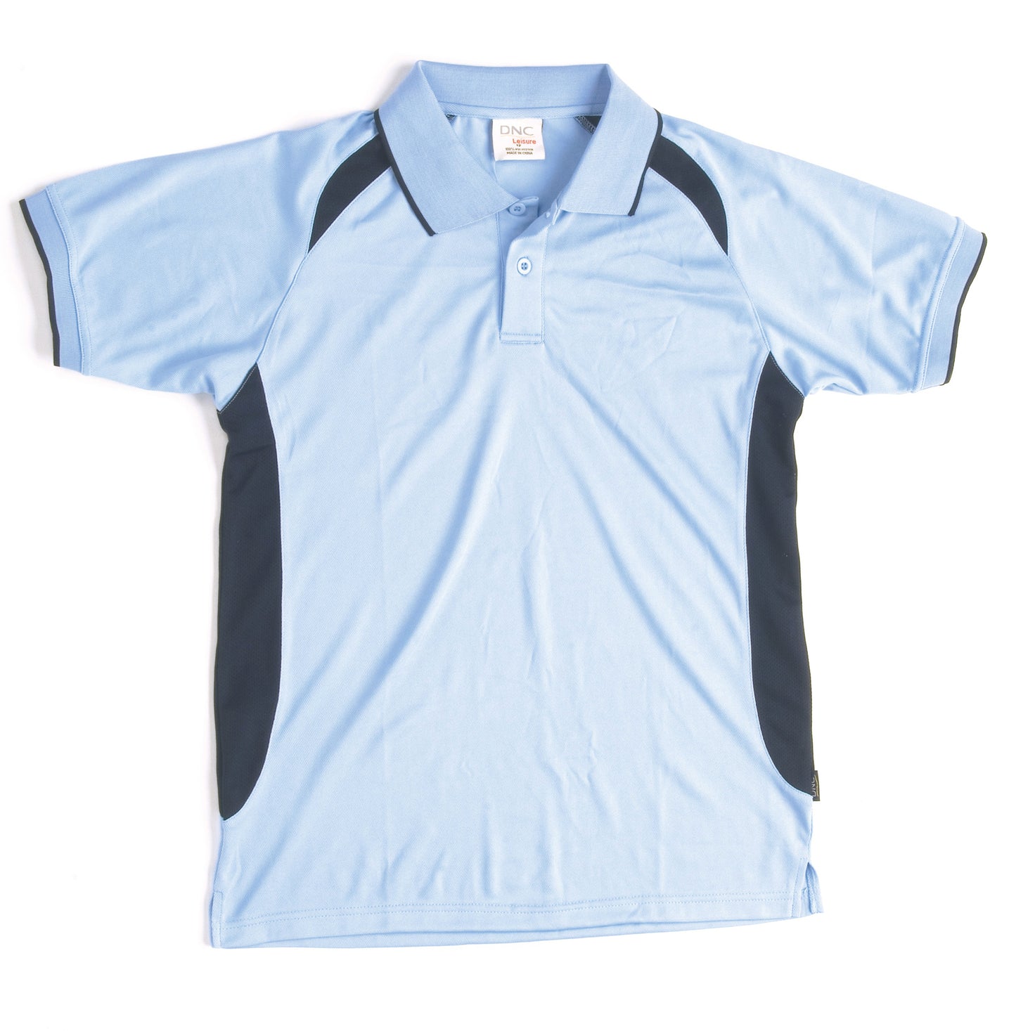 Adults Air Flow Contrast Raglan Mesh Polo