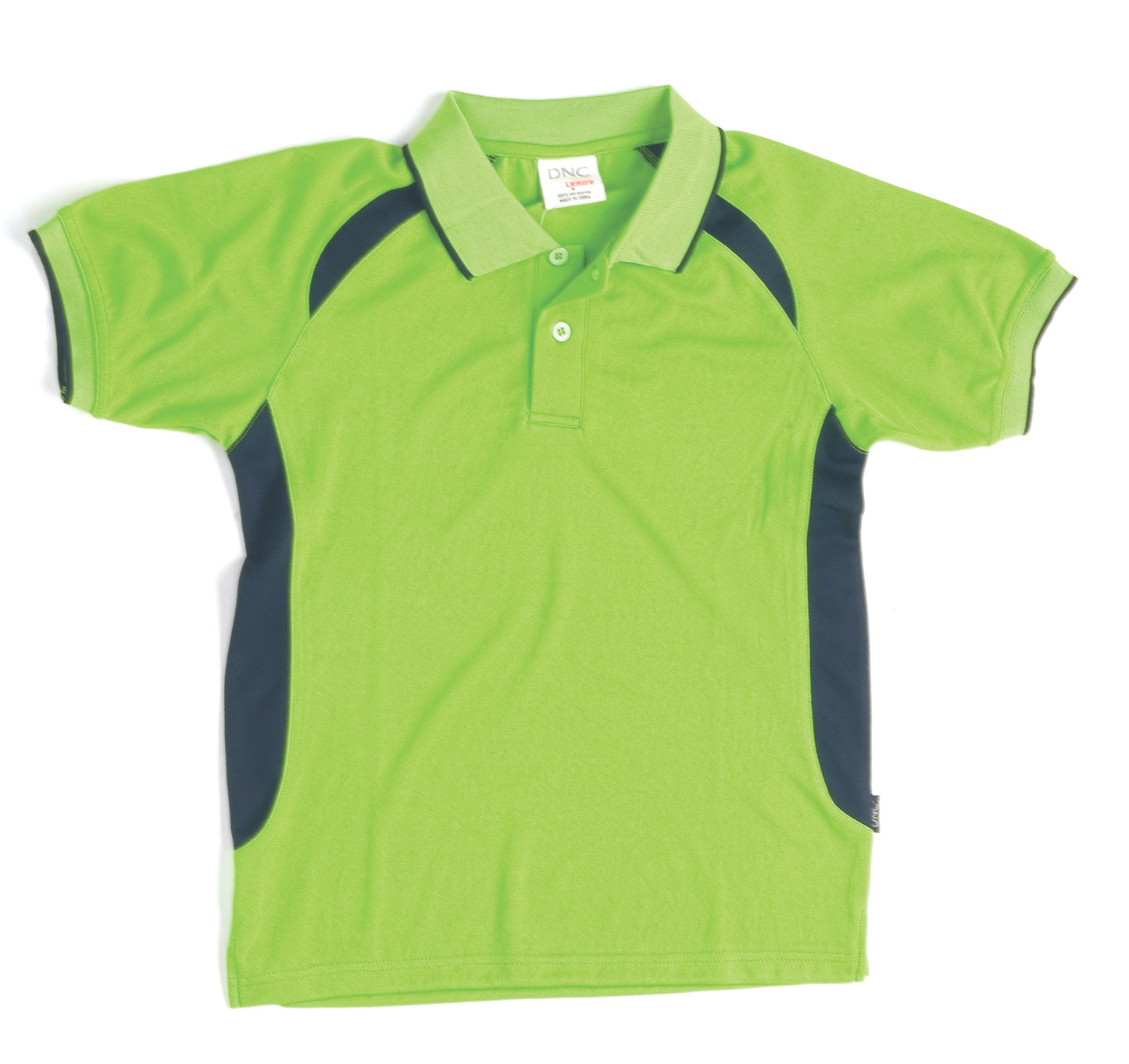 Adults Air Flow Contrast Raglan Mesh Polo