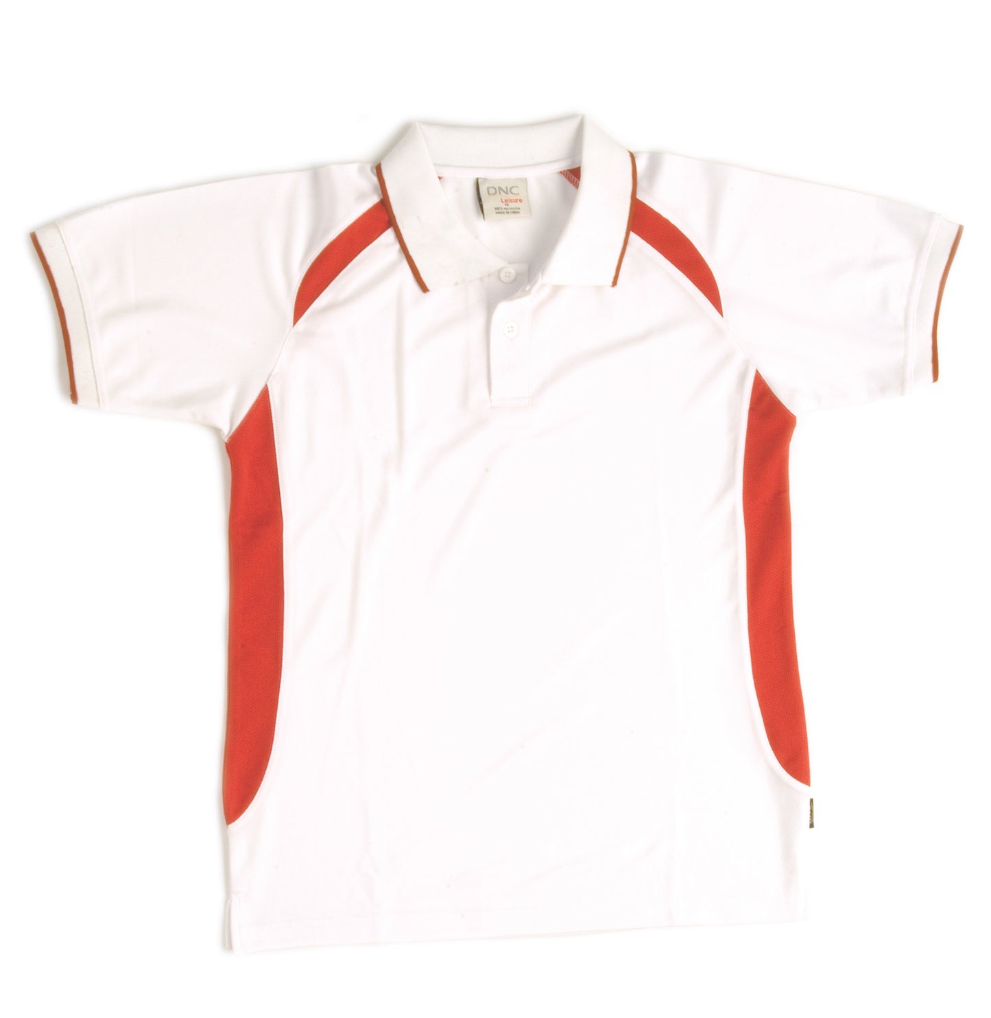 Kids Air Flow Contrast Raglan Mesh Polo