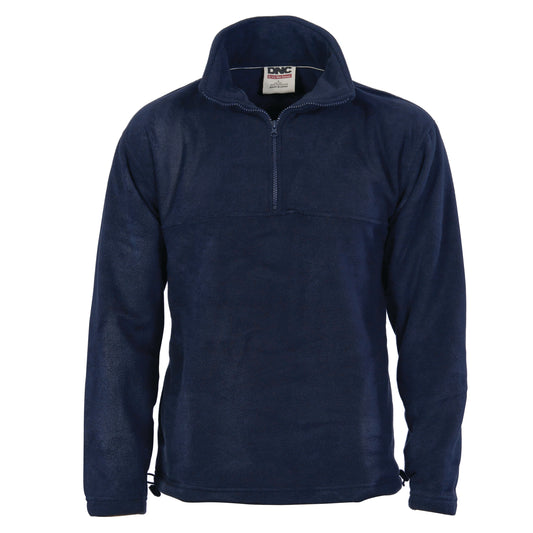 Unisex Half Zip Polar Fleece