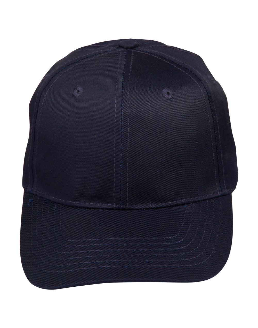 Cotton twill structured cap - Navy