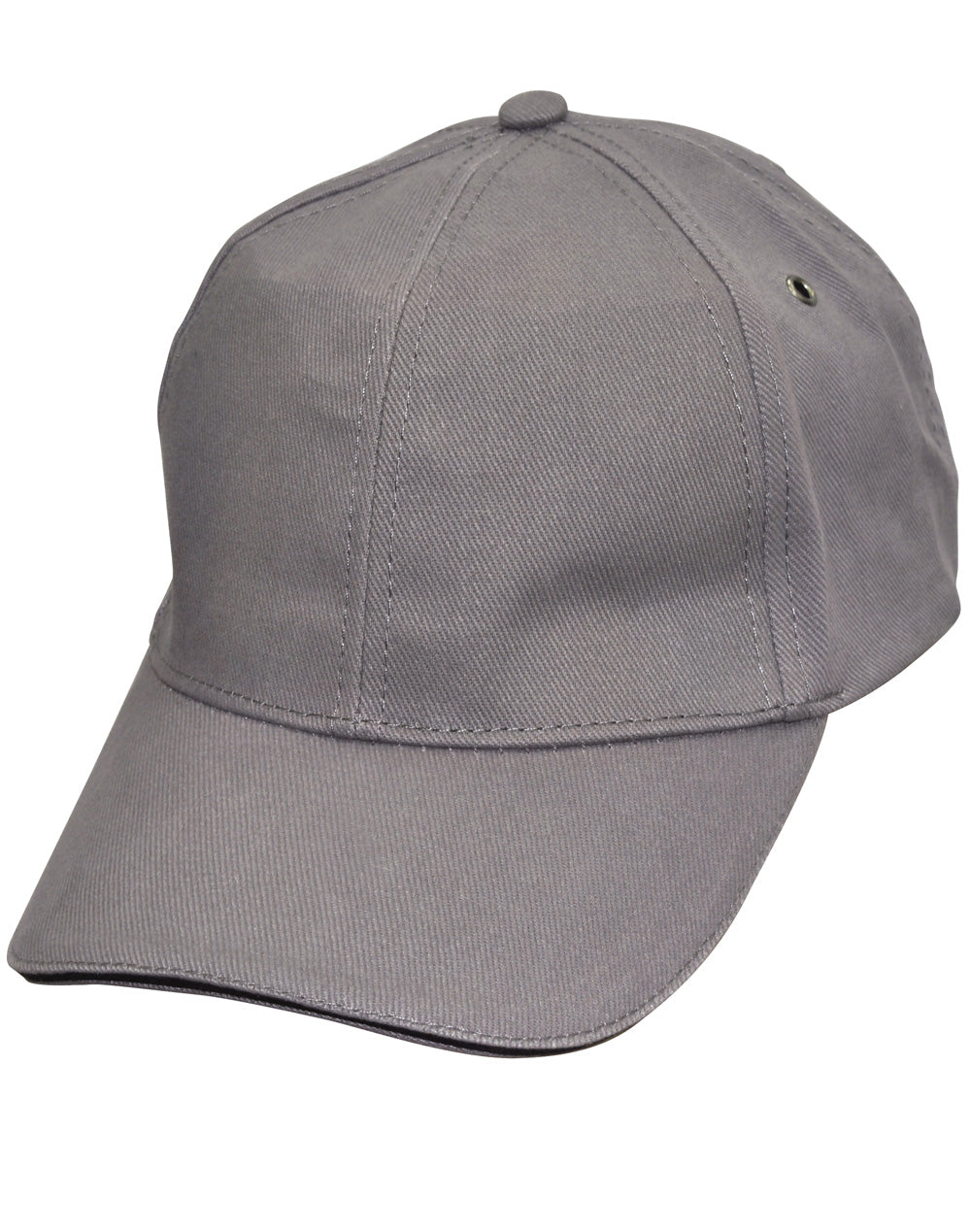 H/B/C sandwich peak cap - Grey/Black