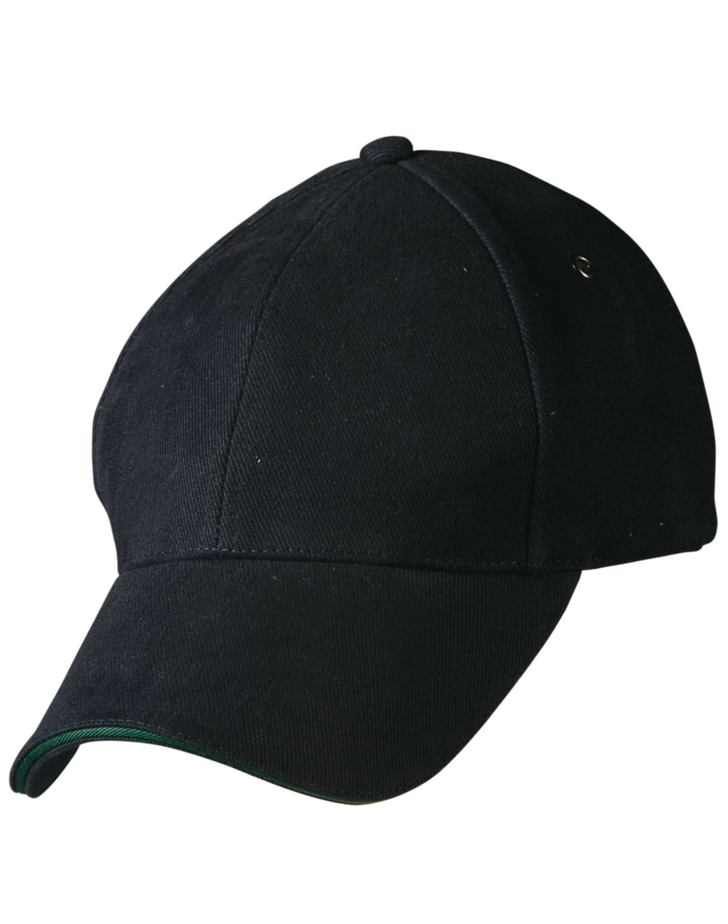 H/B/C sandwich peak cap - Navy/Bottle
