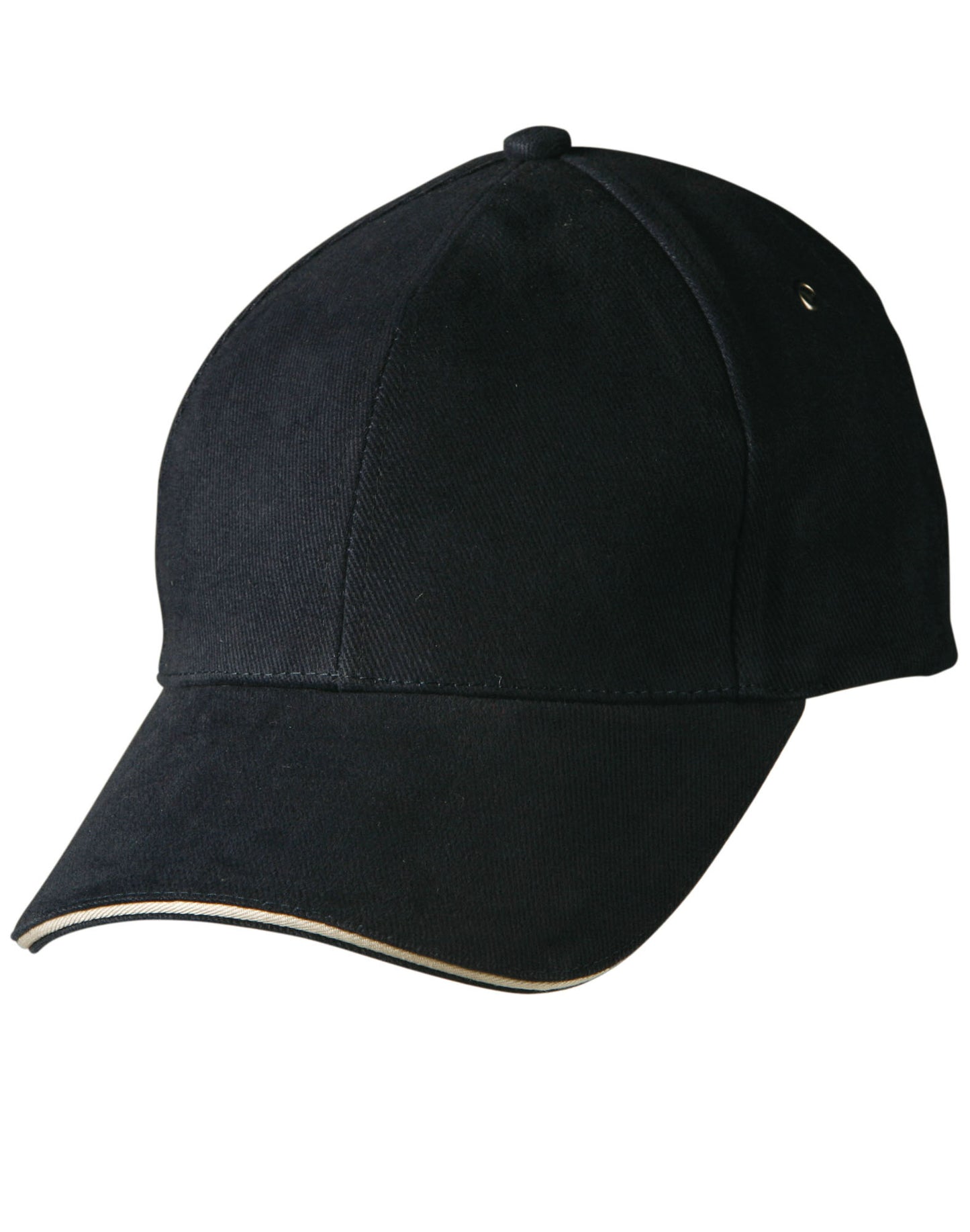 H/B/C sandwich peak cap - Navy/White