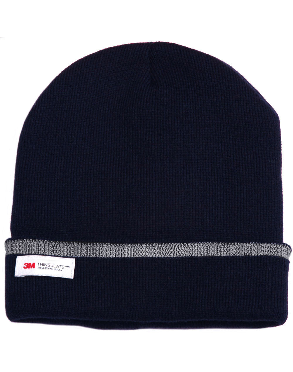 3M Insulated Beanie with Reflective stripe - Navy