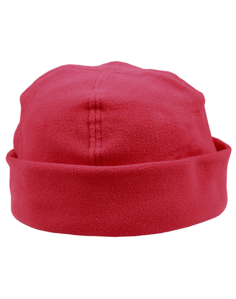 Polar fleece beanie - Cherry Red