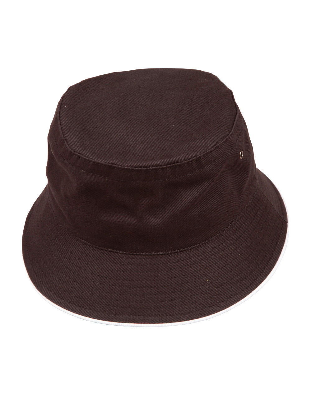 soft washed sandwich bucket hat - Black/White