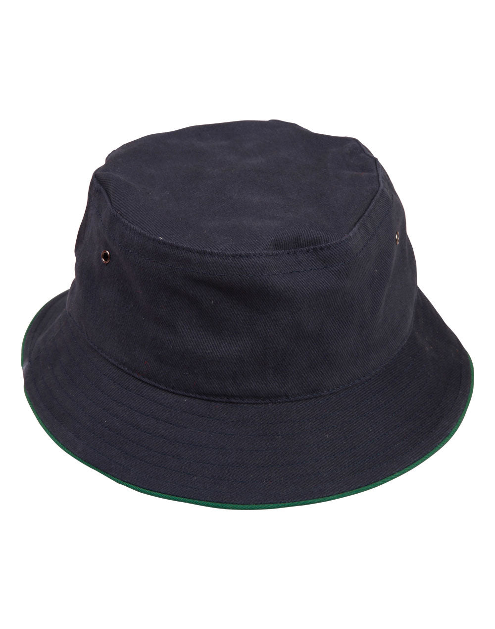 soft washed sandwich bucket hat - Navy/Bottle