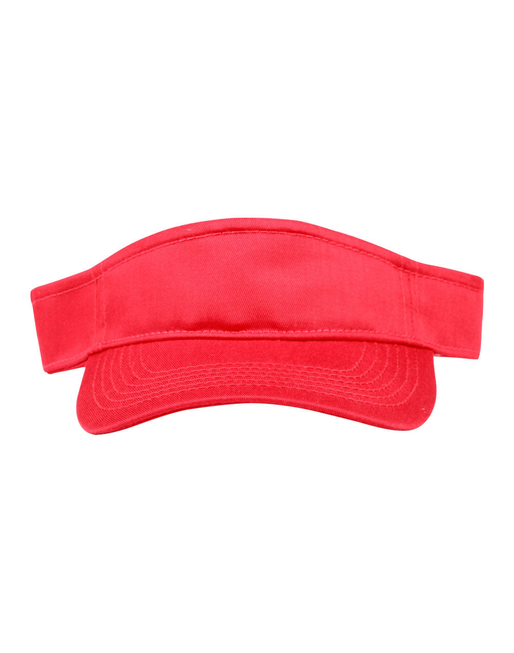 Polo twill visor - Red