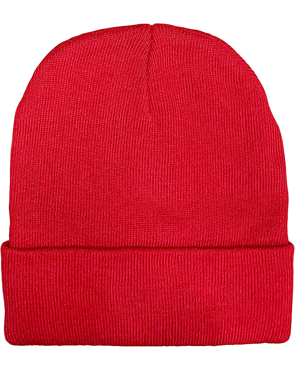 Roll Up rPET Beanie - Red