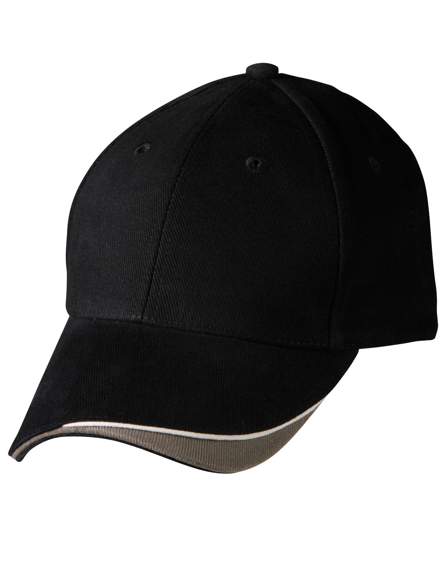 The edge, two tone heavy brushed  sandwich peak - Navy/White/Grey