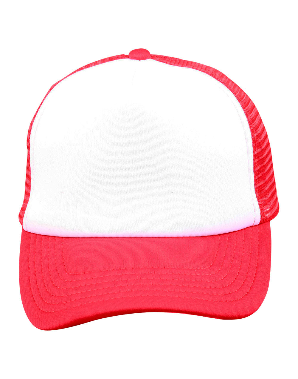 Trucker Cap - White/Red