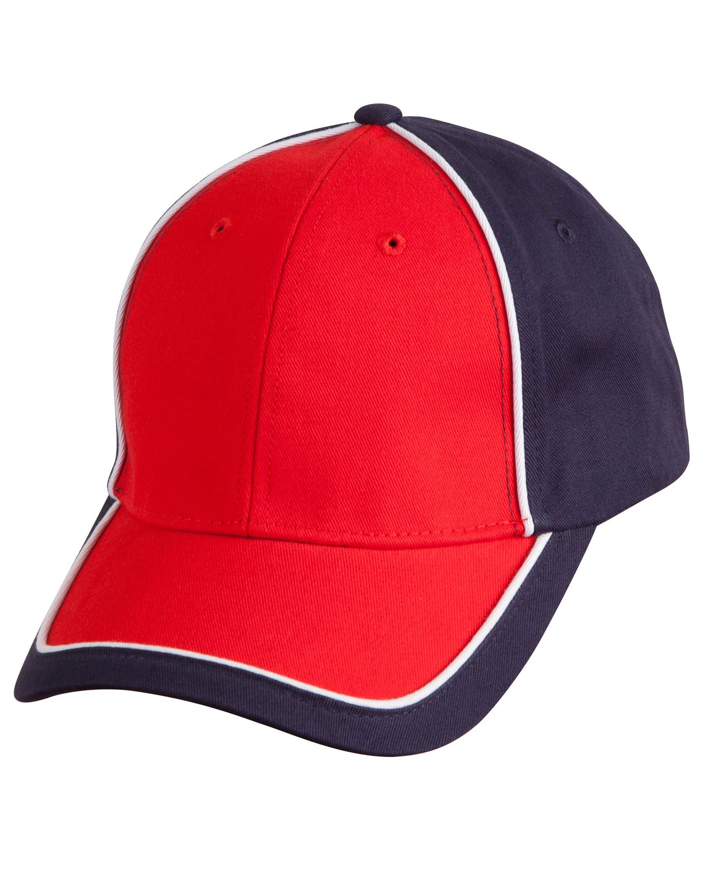 Arena Two Tone Cap - Navy/White/Red