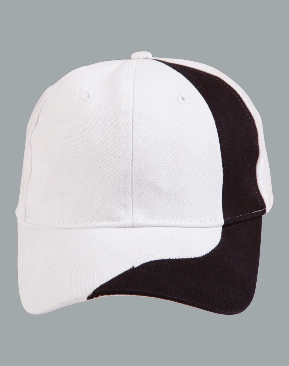 B/C/T baseball cap stripe - White/Navy