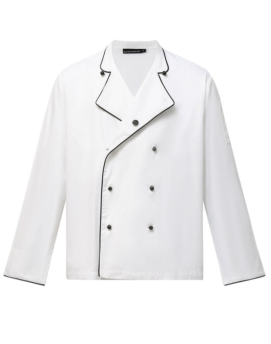 Unisex Executive Chef Jacket - White/Black